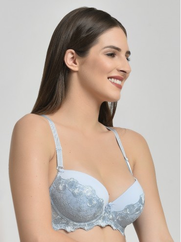 Love for Floral Lace Brassiere