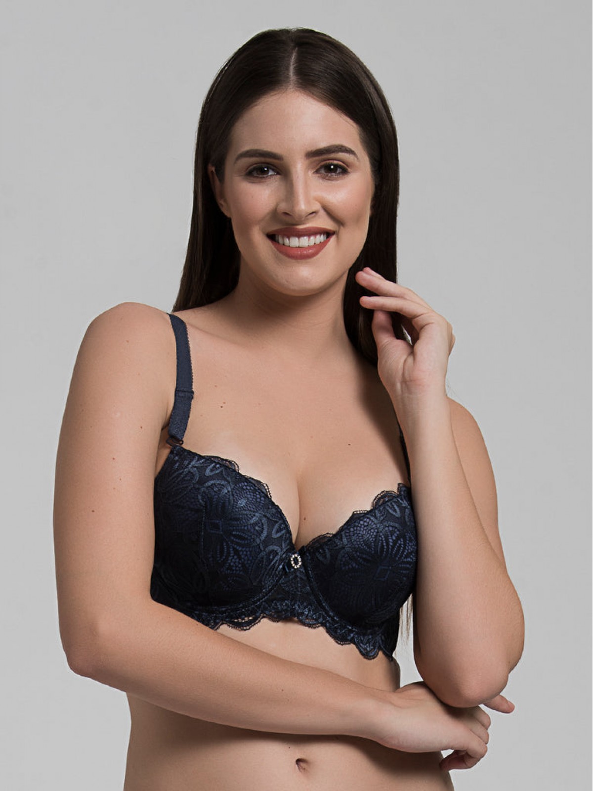 Flirt with Floral Lace Brassiere