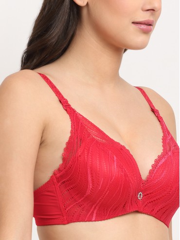 Chic and Sleek Lace Brassiere K1501B